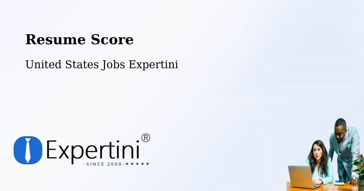 Resume Score & Job Description Match Tool – Denison - United States Jobs Expertini