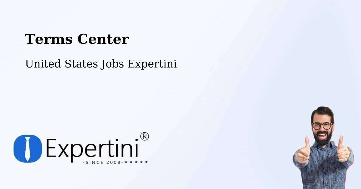 Terms of Service – Denison - United States Jobs Expertini